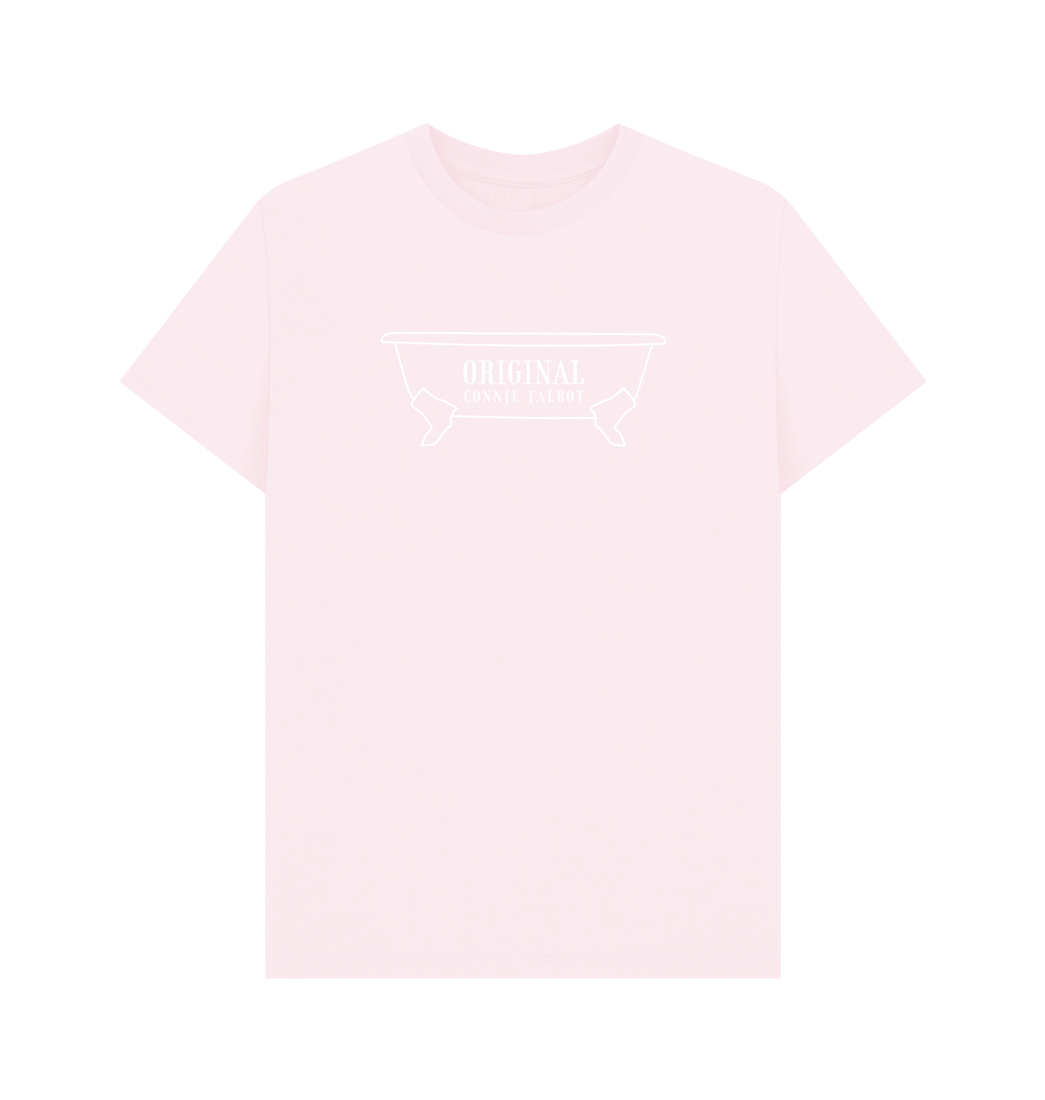 Pink Printed T-shirt Front