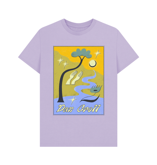 Lilac Printed T-shirt Front