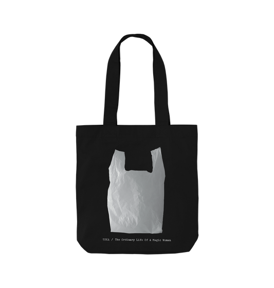 Black Printed Bag