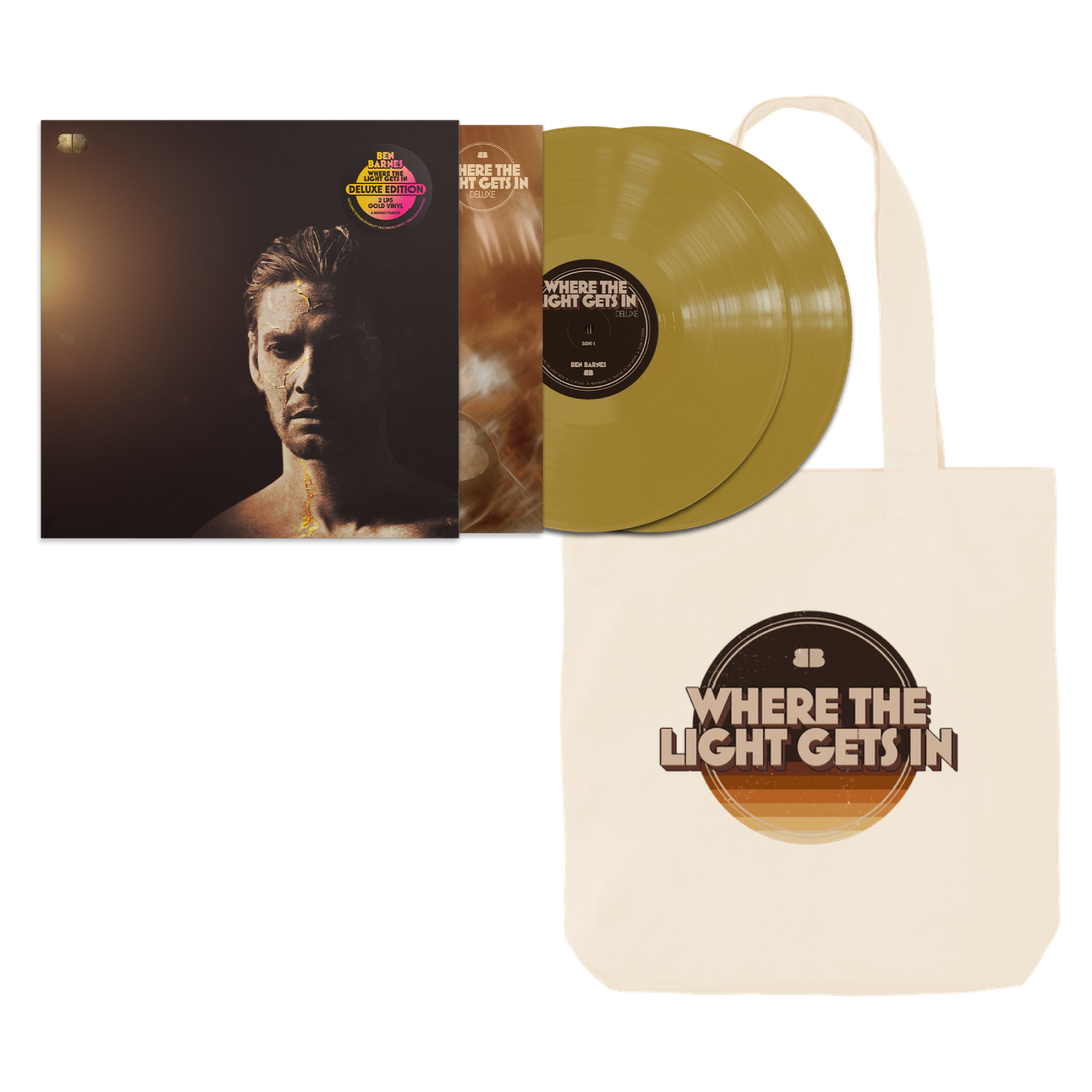 Ben Barnes - Where The Light Gets In Deluxe - Vinyl and Tote Bundle