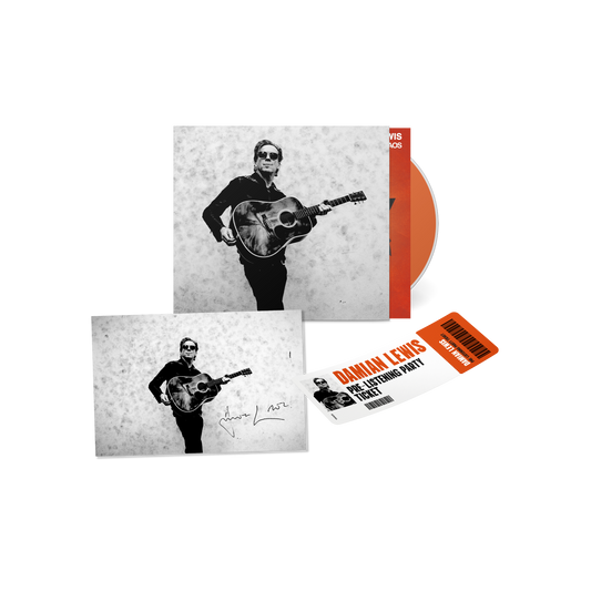 Damian Lewis - Sweet Chaos - Limited Edition CD, Signed Print & Online Pre-Listening Party and Q&A Ticket Bundle