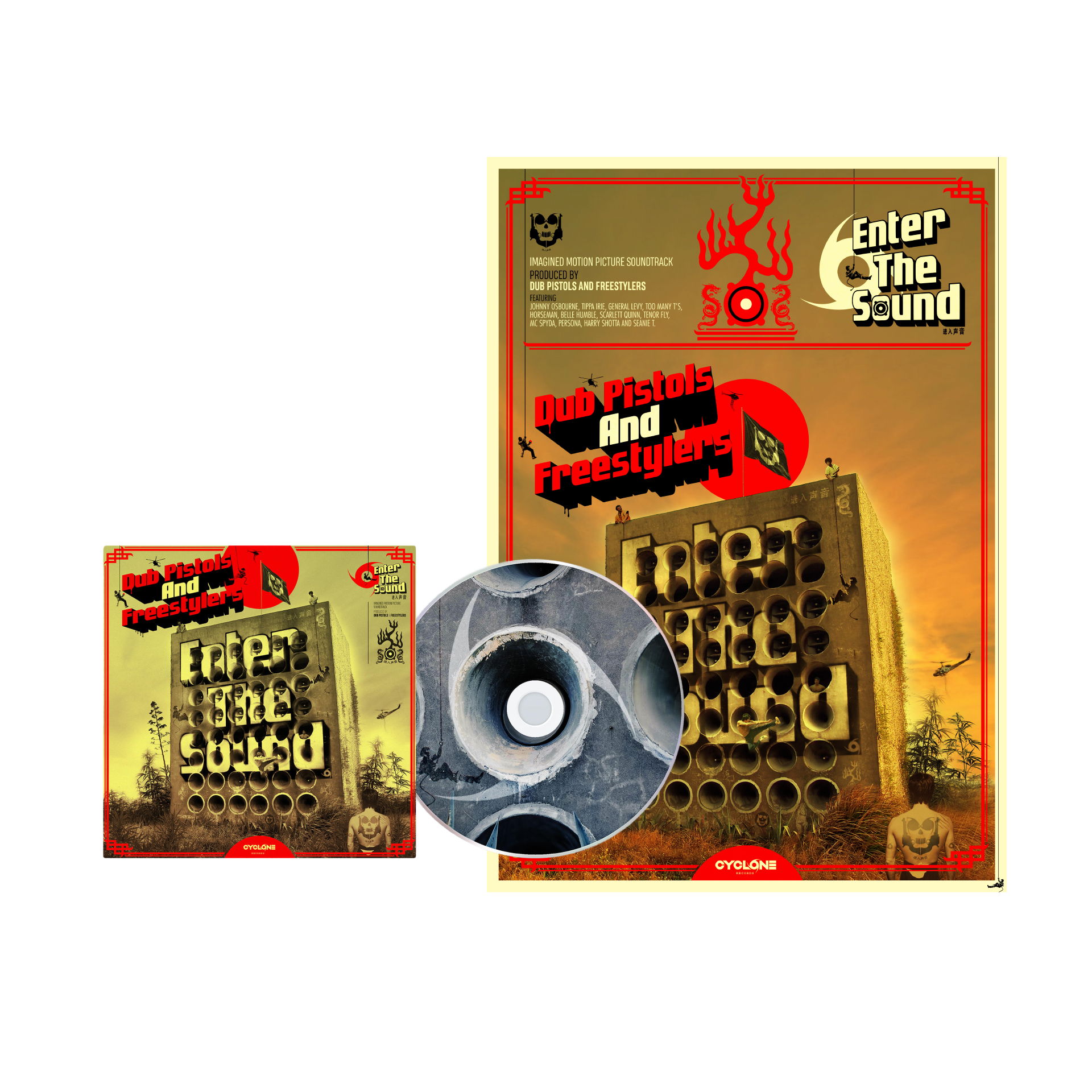 Dub Pistols - Enter The Sound - CD & Poster Bundle