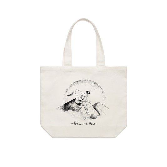 Jeremy Loops - Feather And Stone - Tote Bag (Pre Order)