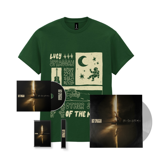 Lucy Spraggan - Other Sides Of The Moon 'Ultimate Bundle' Inc Cassette, Signed CD,  Signed Colour Vinyl, Tee