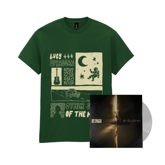 Lucy Spraggan - Other Sides Of The Moon Tee + Signed Colour Vinyl