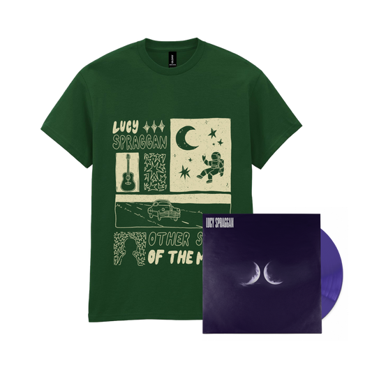 Lucy Spraggan - Other Sides Of The Moon Tee + Signed Colour Vinyl