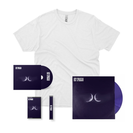 Lucy Spraggan - Other Sides Of The Moon 'Ultimate Bundle' Inc Cassette, Signed CD,  Signed Colour Vinyl, Tee