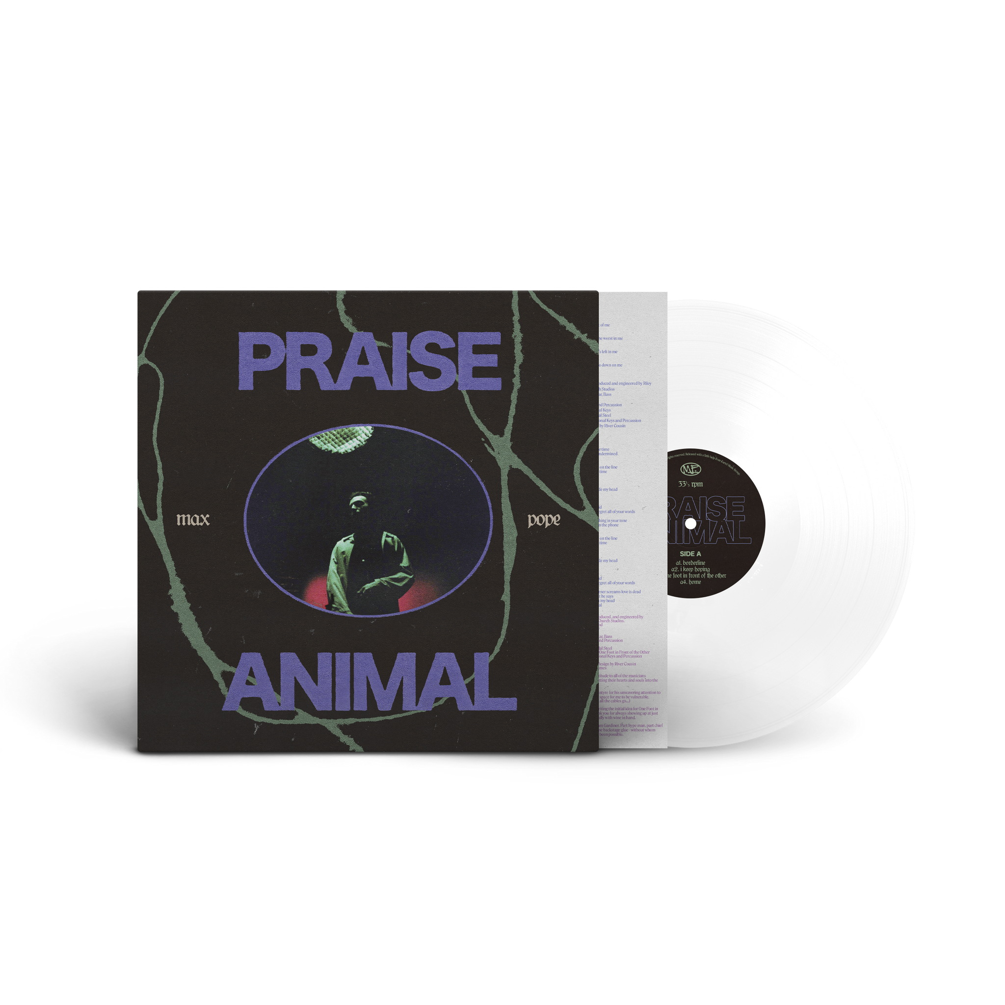 Max Pope - Praise Animal (Limtied Edition Clear Vinyl)