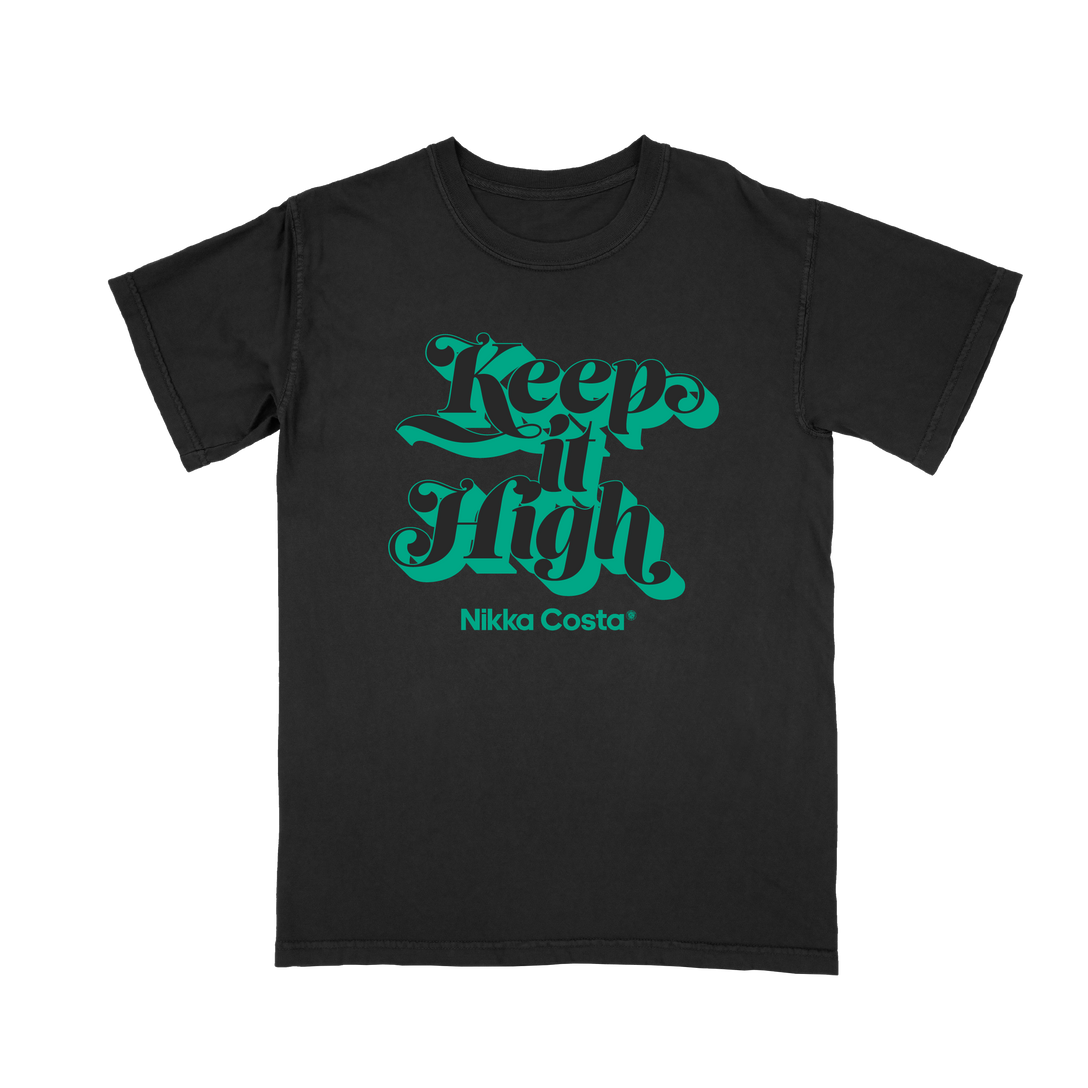 Nikka Costa - Dirty Disco Tour Keep It High - Black T-shirt