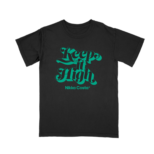 Nikka Costa - Dirty Disco Tour Keep It High - Black T-shirt