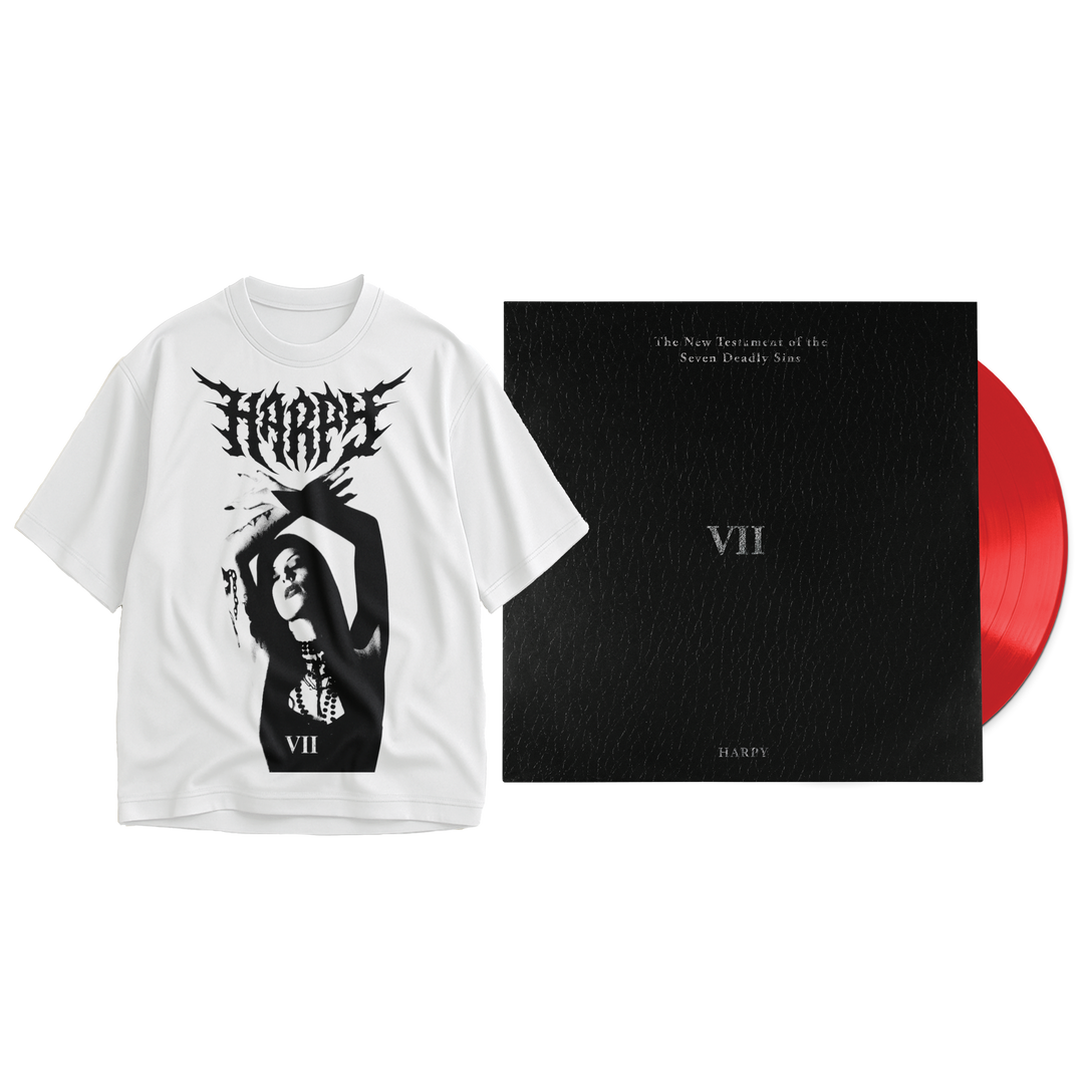 HARPY - VII - VINYL & VII T-SHIRT BUNDLE
