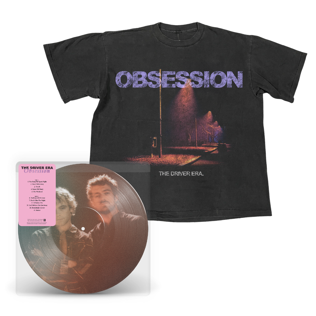 The Driver Era - Obsession - Picture Disc and T-Shirt Bundle