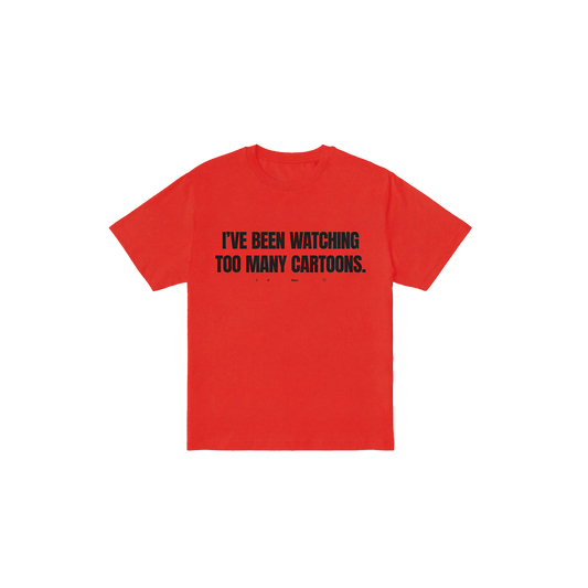 TV Priest - 'I've Been Watching Too Many Cartoons' - T-Shirt
