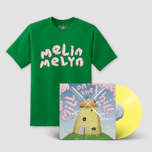 Melin Melyn - T-Shirt & Signed Yellow Vinyl Bundle