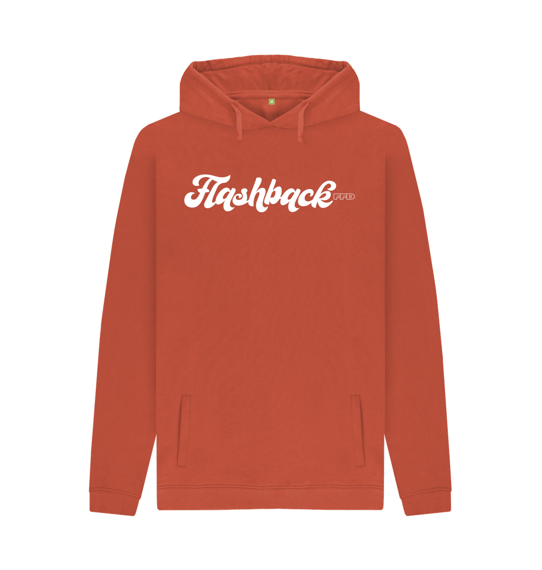 Rust Printed Hoody Front