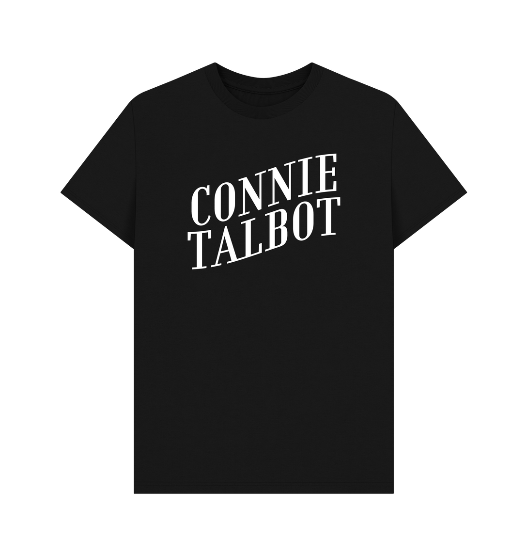 Black Printed T-shirt Front