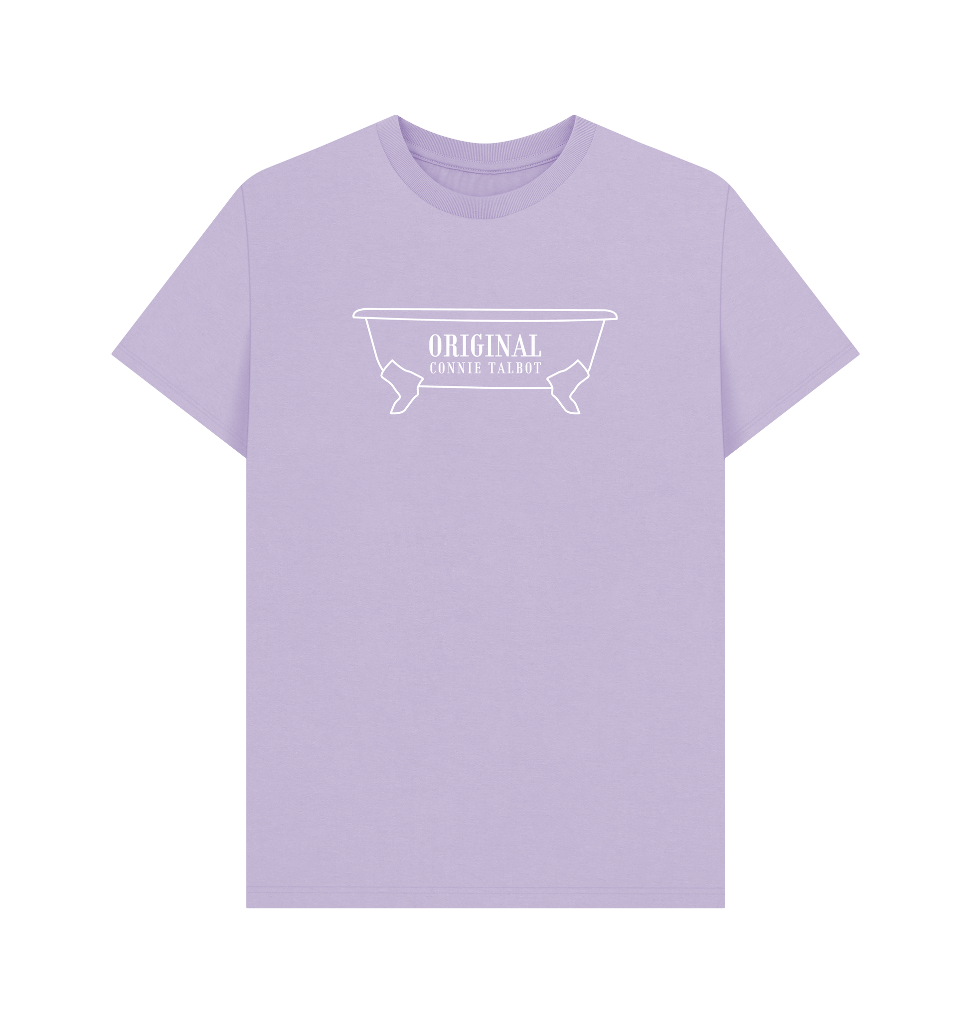 Lilac Printed T-shirt Front