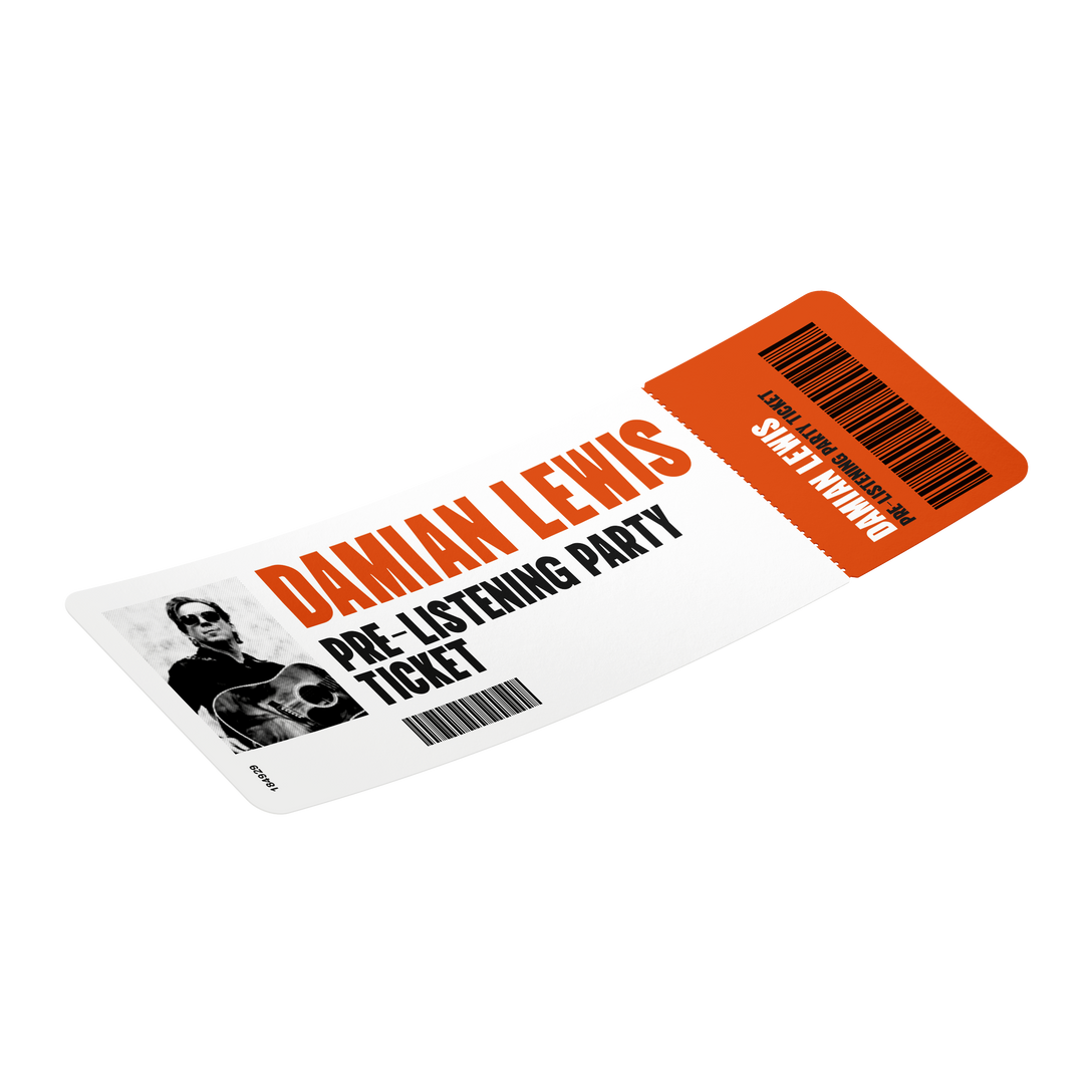 Damian Lewis - Sweet Chaos - Online Pre-Listening Party and Q&A