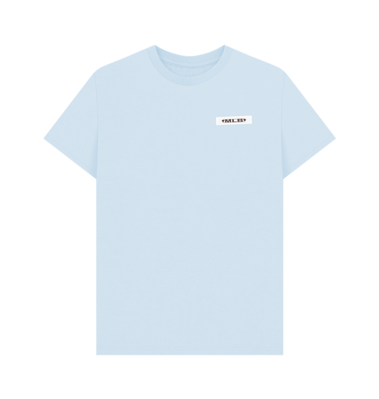 Sky Blue Printed T-shirt