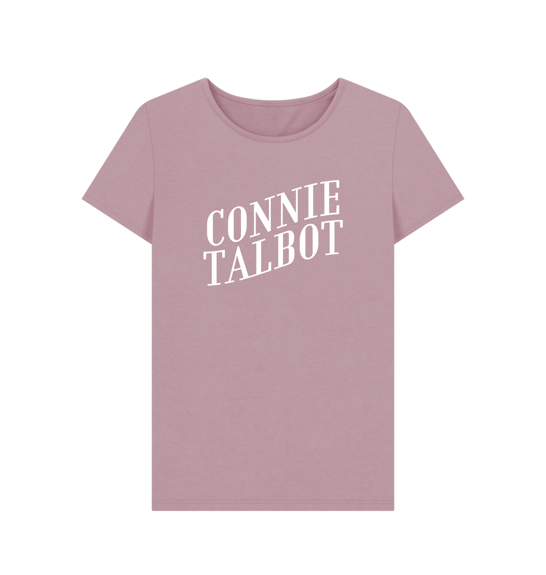 Mauve Printed T-shirt Front