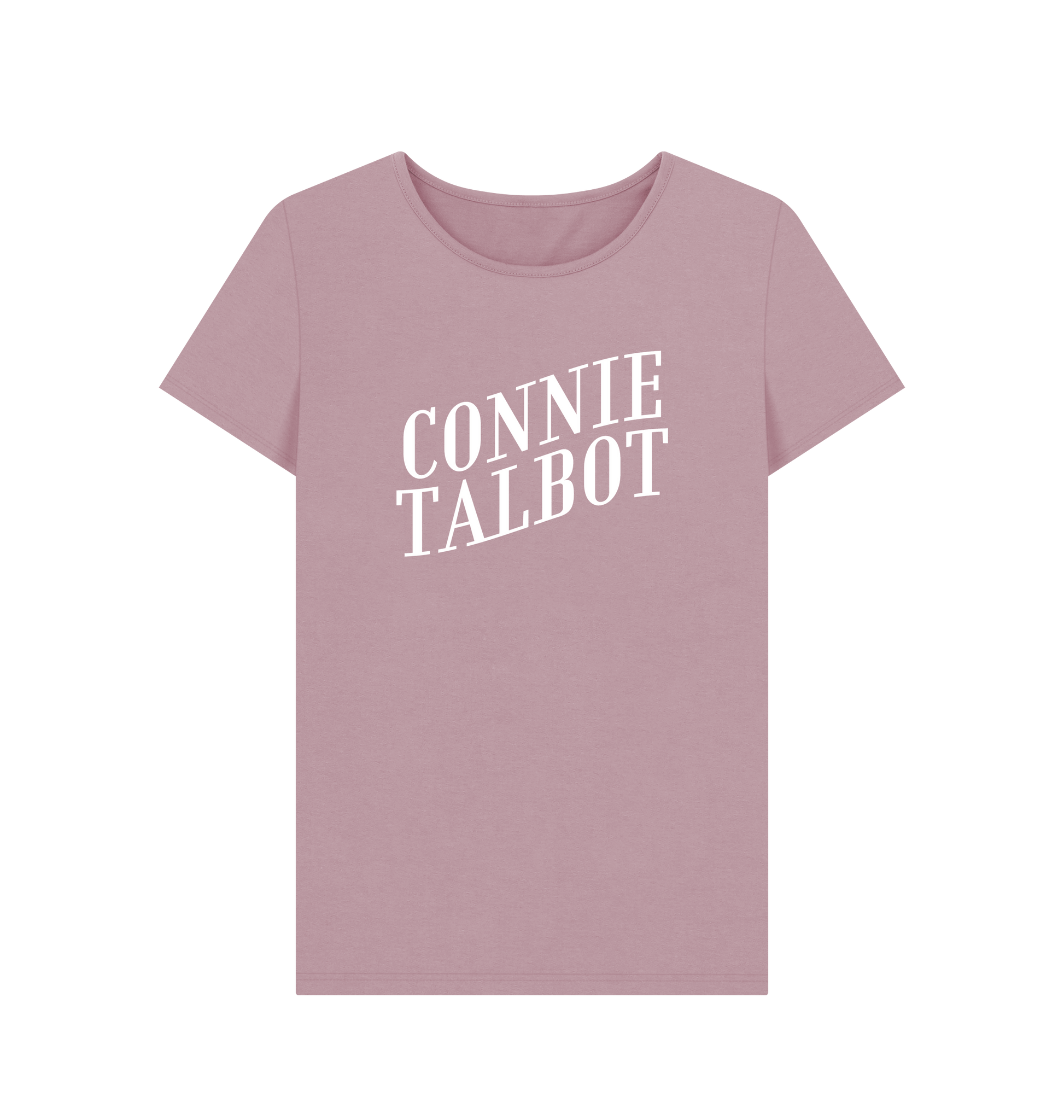 Mauve Printed T-shirt Front