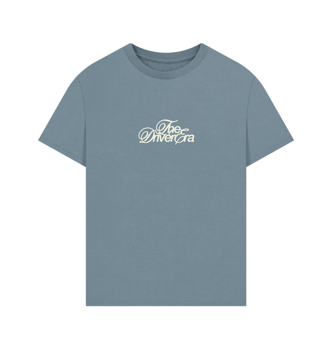 Stone Blue The Driver Era - Script Logo - T-Shirt