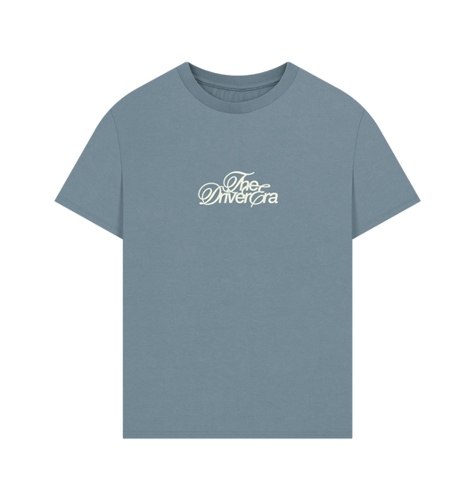 Stone Blue The Driver Era - Script Logo - T-Shirt