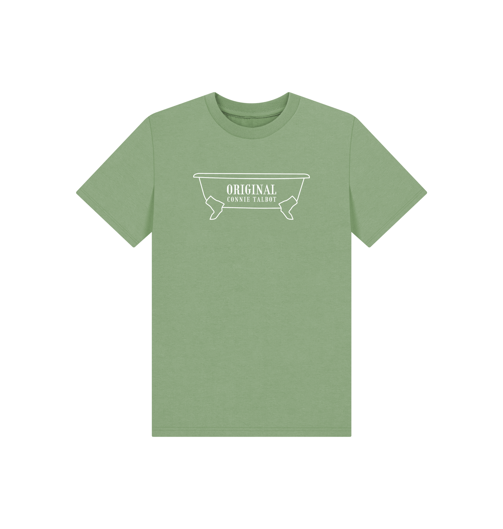 Sage Printed Kids T-Shirt Front