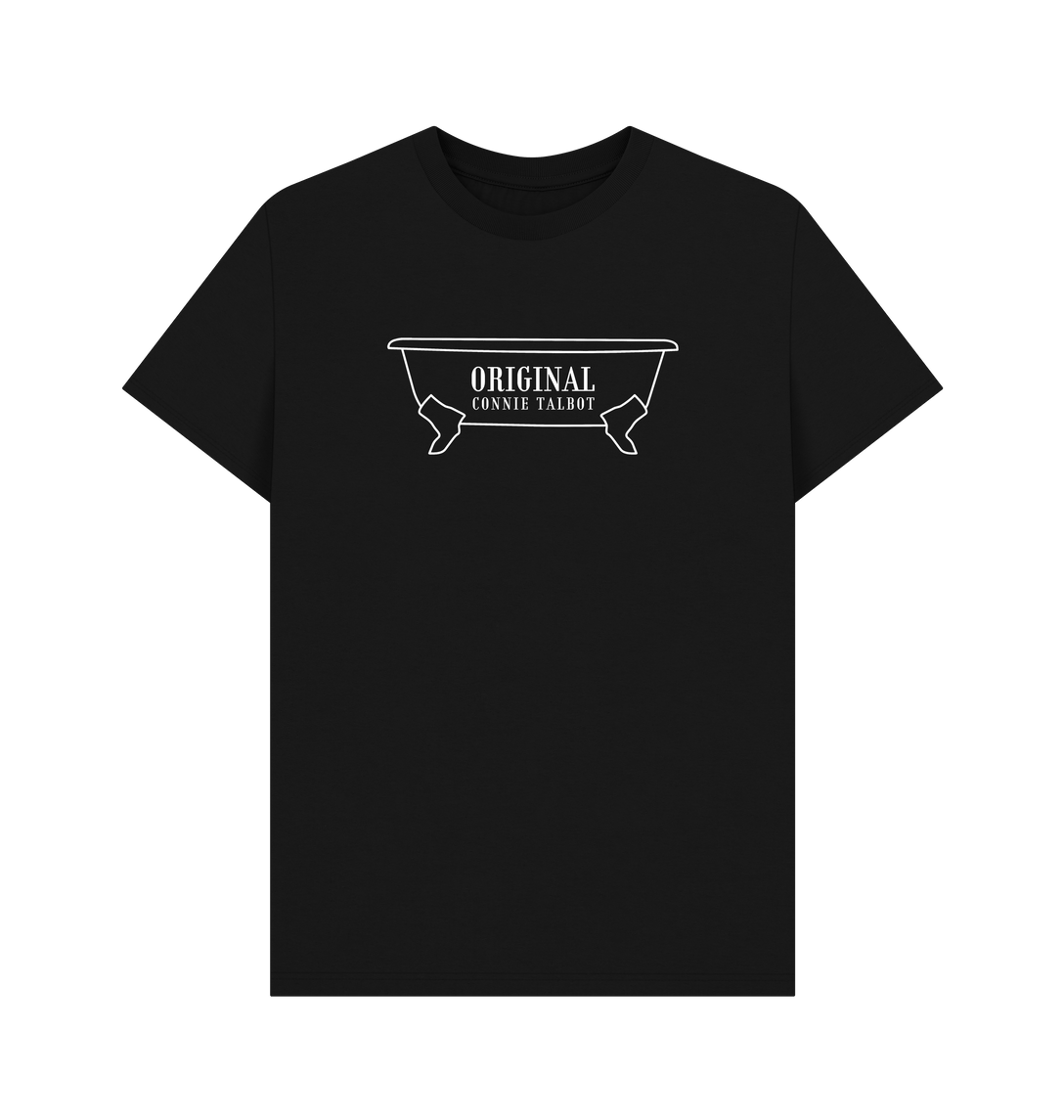 Black Printed T-shirt Front