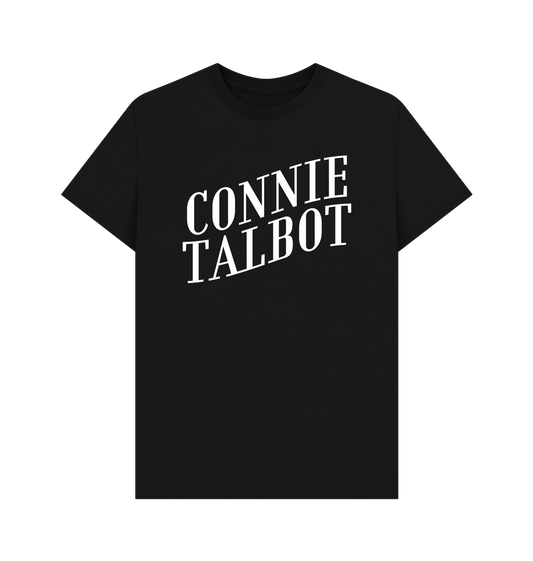 Black Printed T-shirt Front