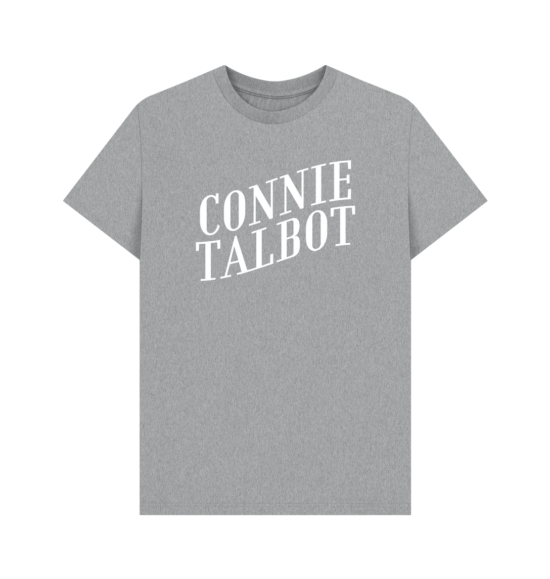 Athletic Grey Printed T-shirt Front