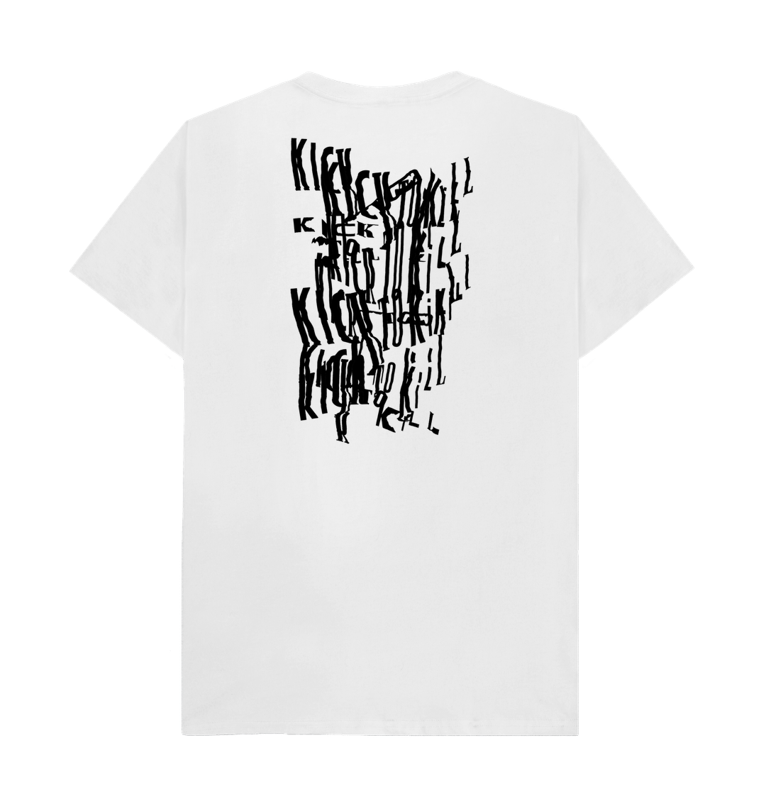 Kick To Kill - White Tee