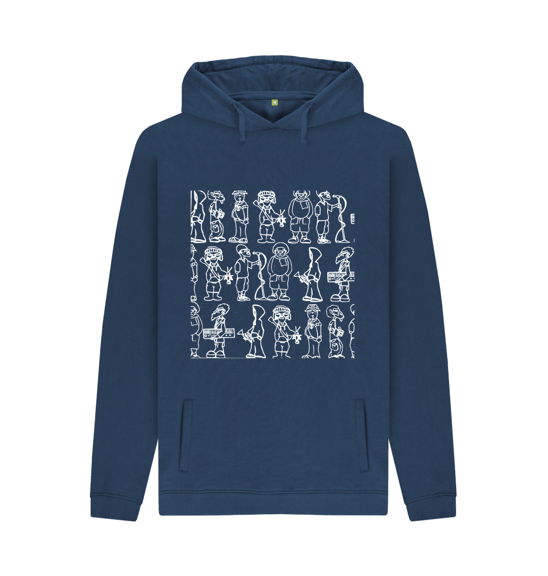 Navy Fat Freddy's Drop - Illustration Hoodie