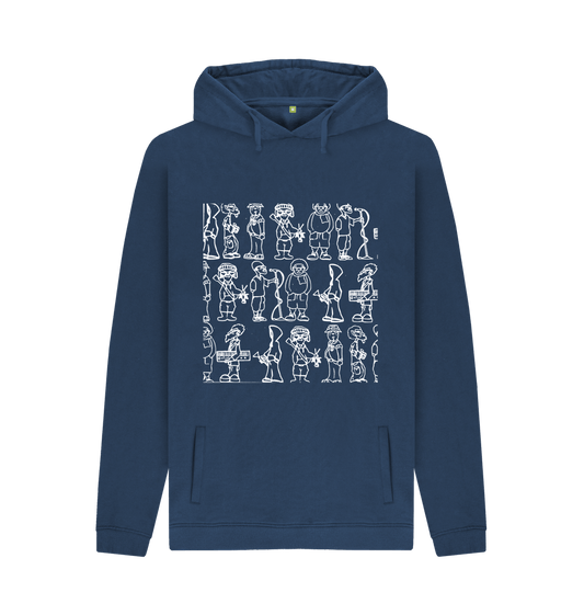 Navy Fat Freddy's Drop - Illustration Hoodie