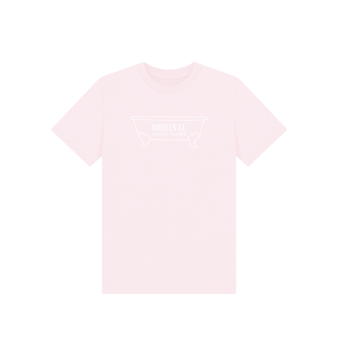 Pink Printed Kids T-Shirt Front