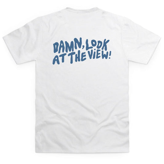 Martin Luke Brown - Damn, Look At The View White T Shirt